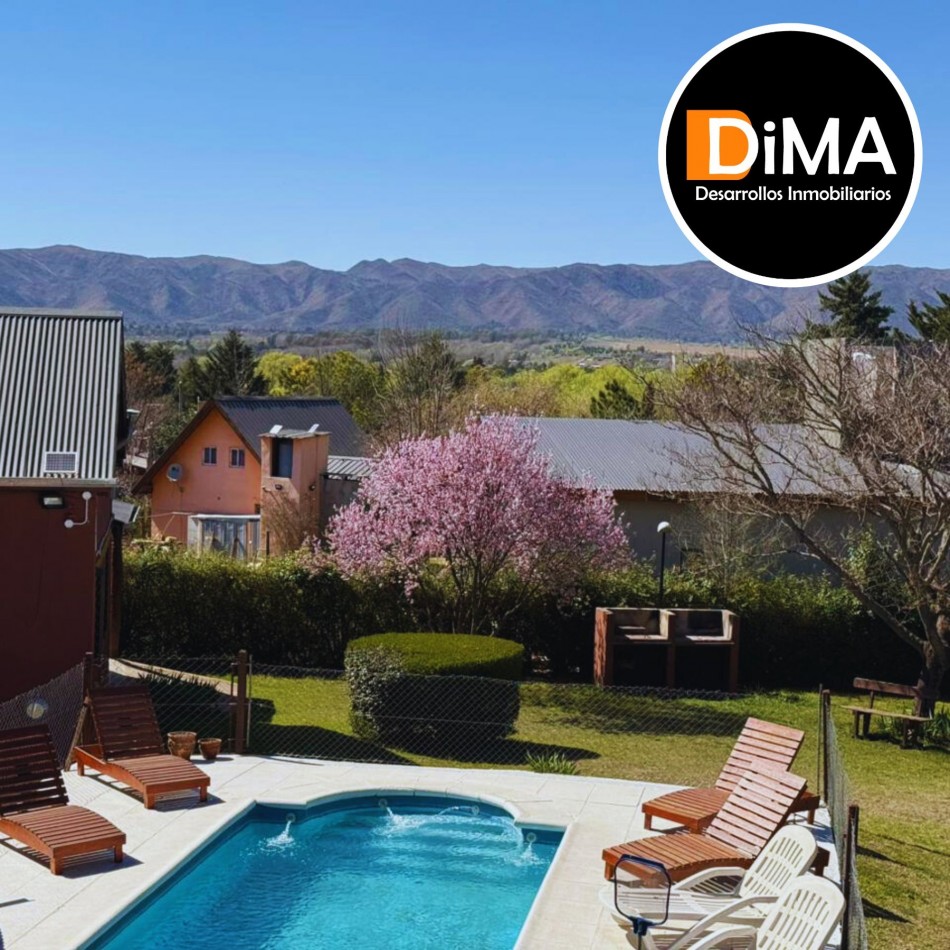 VENTA COMPLEJO DE 5 CABAÑAS CON PILETA - LOS REARTES