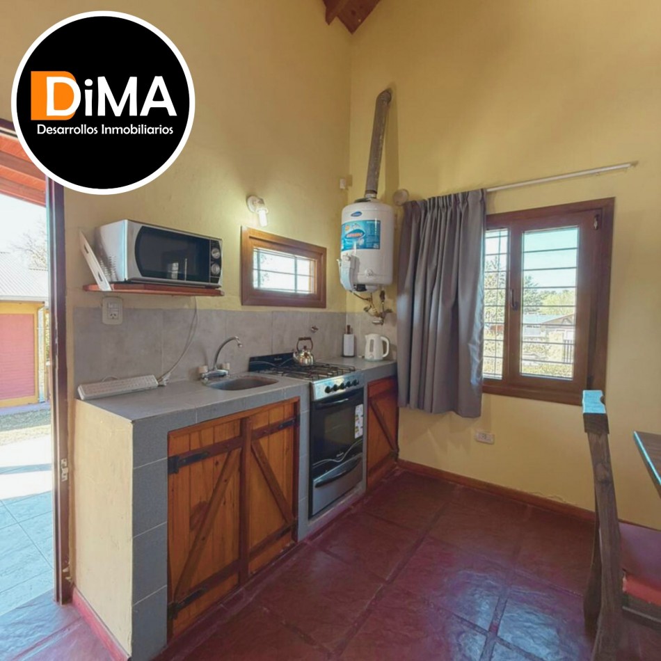 VENTA COMPLEJO DE 5 CABAÑAS CON PILETA - LOS REARTES