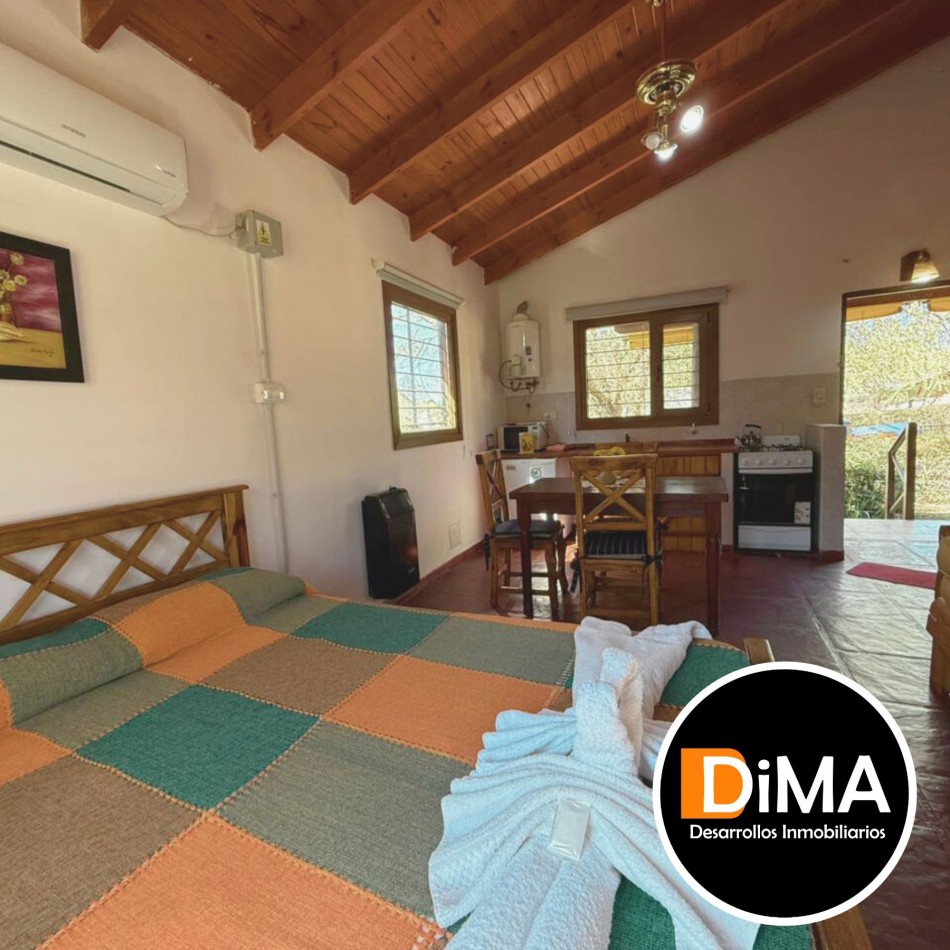 VENTA COMPLEJO DE 5 CABAÑAS CON PILETA - LOS REARTES