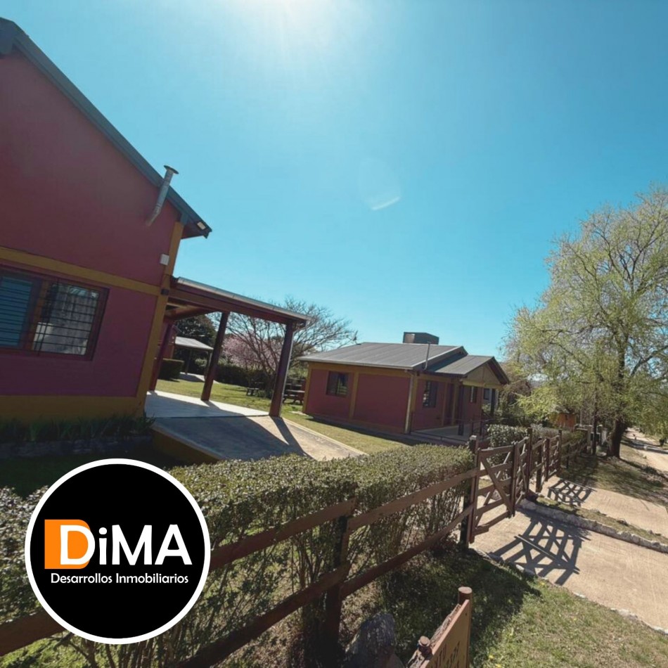 VENTA COMPLEJO DE 5 CABAÑAS CON PILETA - LOS REARTES