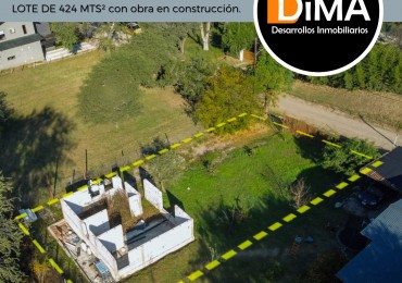 LOTE DE 424 MTS² + CONSTRUCCION - CUATRO HORIZONTES - VILLA GENERAL BELGRANO